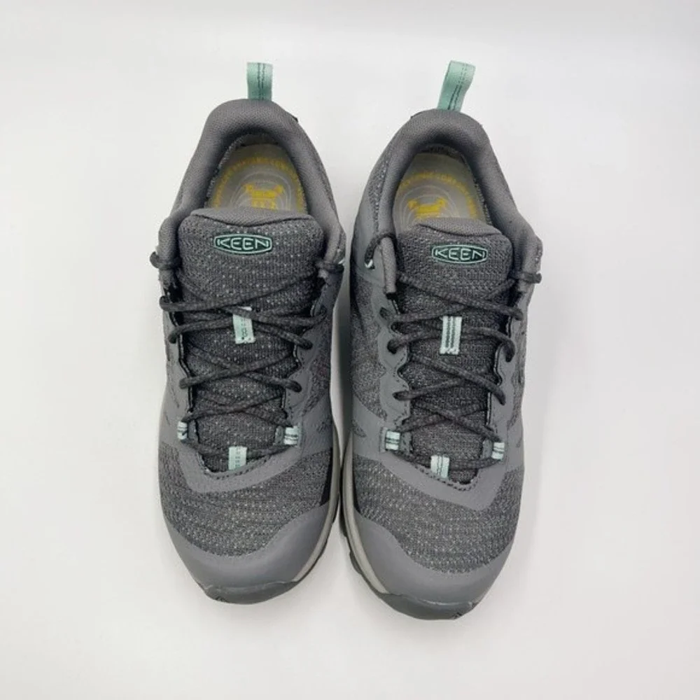 Keen Womens Size 6 Terradora II Gray Mint Aqua Low Height Hiking‎ Sneaker Shoes